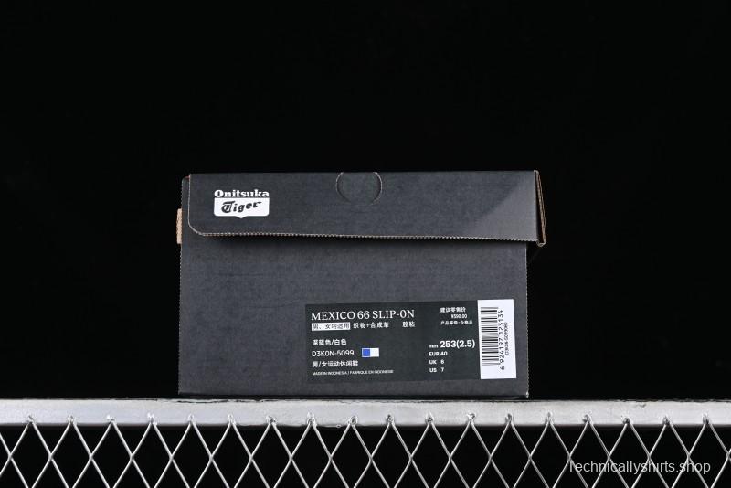 OnitsukaTiger Mexico 66 Low-Top Canvas Casual Running Shoes - D3K0N-5099