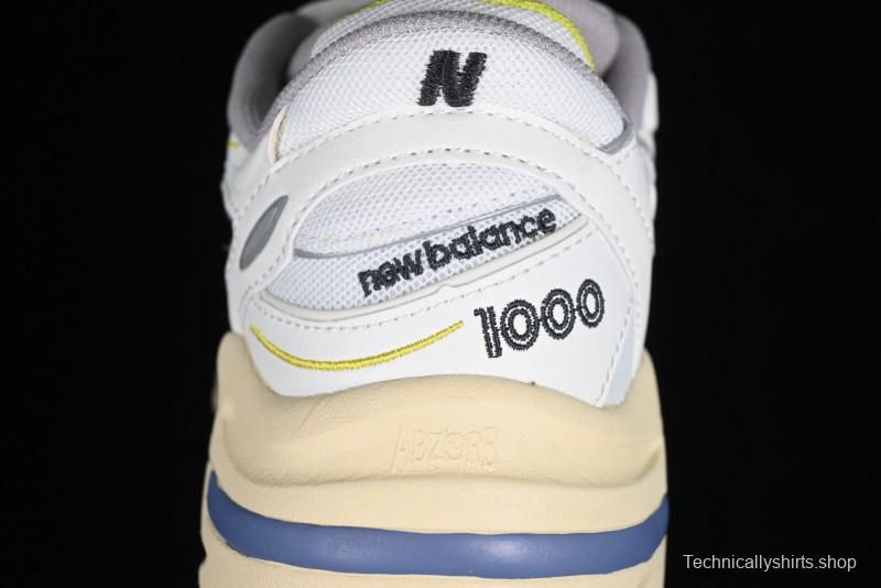 New Balance 1000 Series Retro Dad Style Low-Top Casual Running Shoes - W1000CV