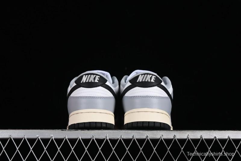 Nike Dunk Low SB Light Smoke Grey White Grey Casual Skate Shoes - DD1503-117