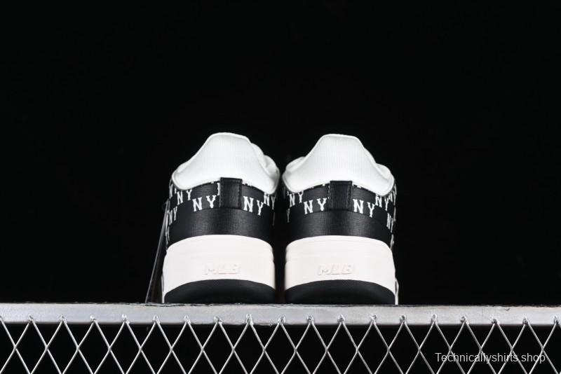 MLB Chunky Liner New York Yankees Hook & Loop Lightweight Platform Sneakers with 6cm Height Increase - 3ASXLM13N50BKS