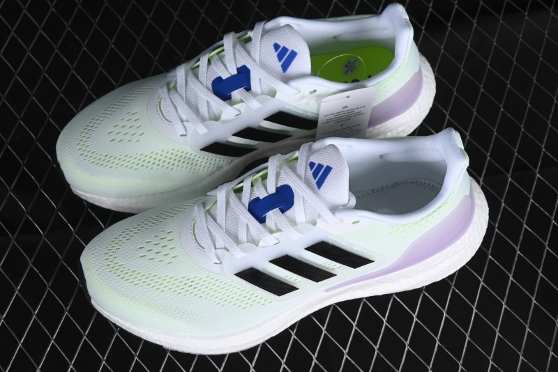 Adidas Pureboost 23 Running Shoes Lightweight Breathable with Full-Length BOOST Cushion - IF2398