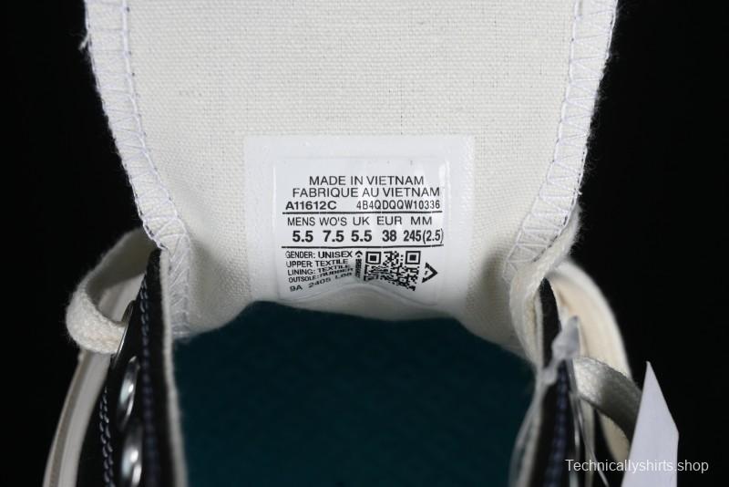 Converse Chuck 70 SNL Low Top Canvas Sneakers with Star Embroidery and Metal Studs - A11612C