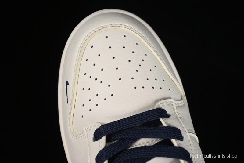 Nike SB Dunk Low Stussy Collaboration - Off White Floral Swoosh Anniversary High-End Custom Low-Top Casual Skate Shoes - XY1688-001