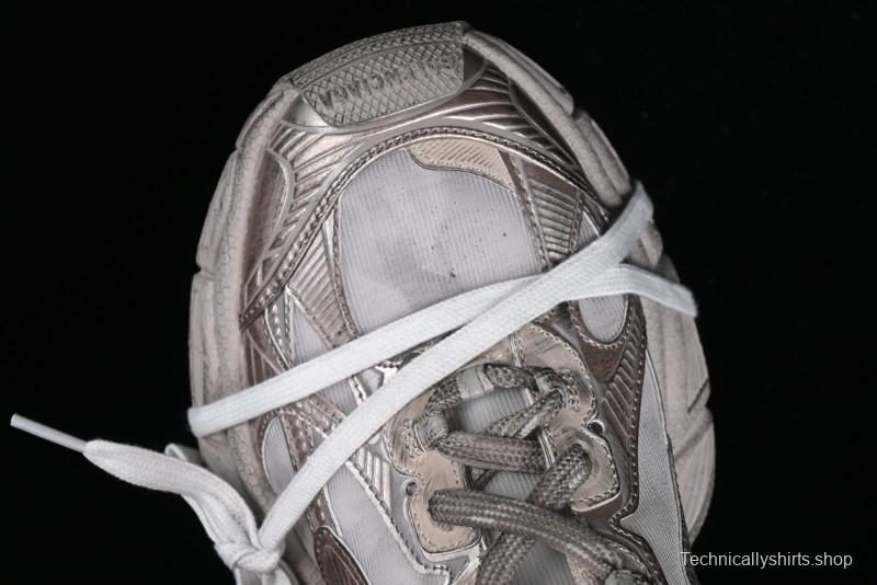 Balenciaga Phantom Sneaker Outdoor Running Shoes with Transparent Heel Strap - WTRMH2200