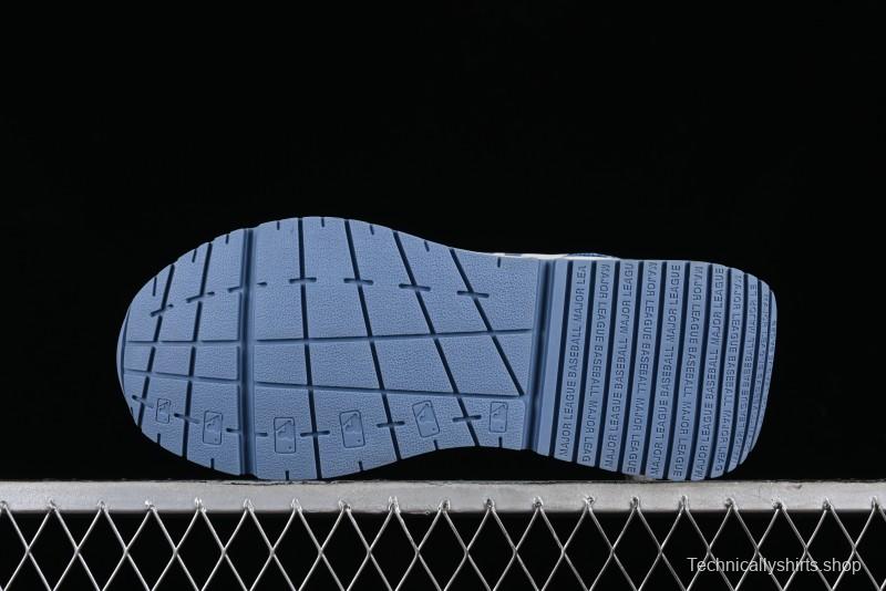 New York Yankees MLB Chunky Runner Denim Monogram Lightweight Casual Sneakers - 3ARNCRD4N50BLS