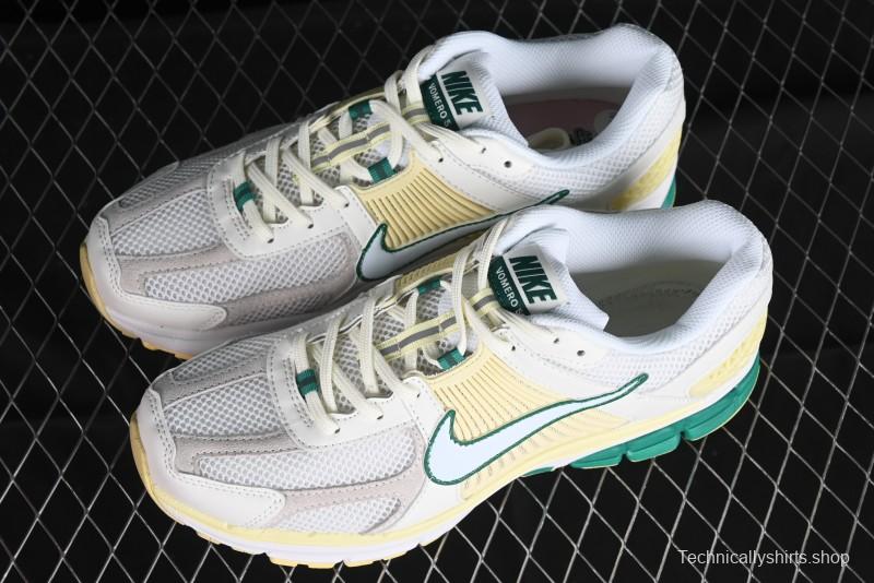 Nike Zoom Vomero 5 Retro Casual Running Shoes with EVA Midsole Cushion - FZ8361-100