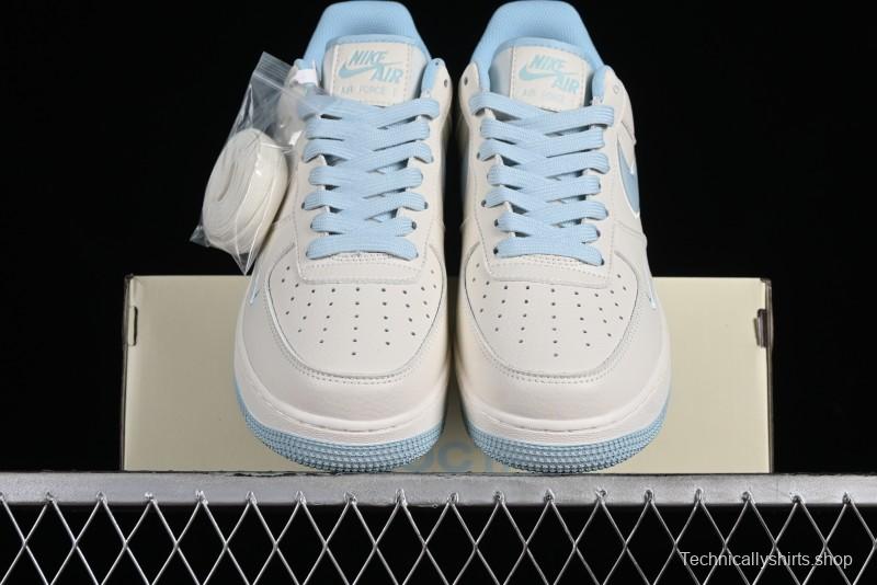 Nike Nocta x Nike Air Force 1 '07 Low Casual Sneakers with 3M Reflective Details and Full-Length Air Cushion - NO0224-026