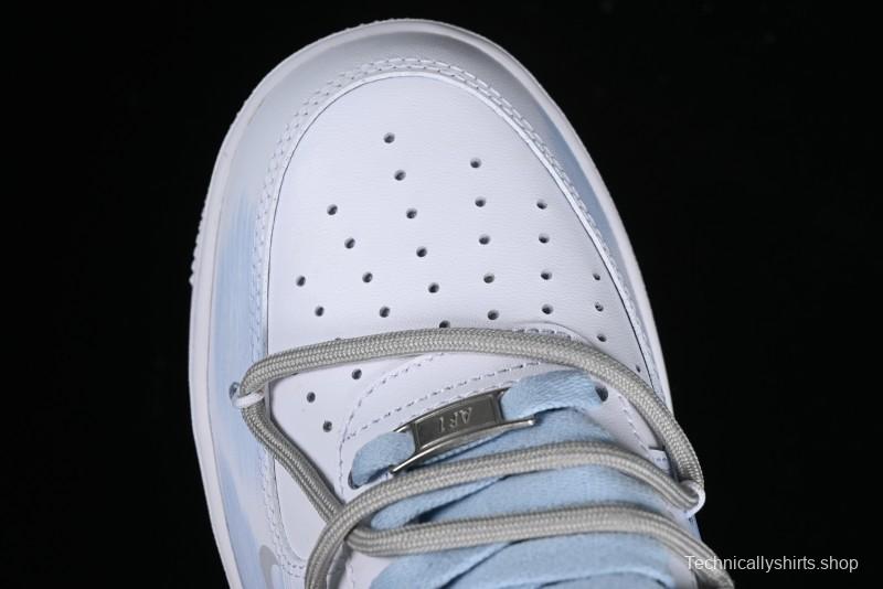 Nike Air Force 1 '07 Low Anime Theme Broken Swoosh Custom Spray Casual Sneakers - ZH0316-020