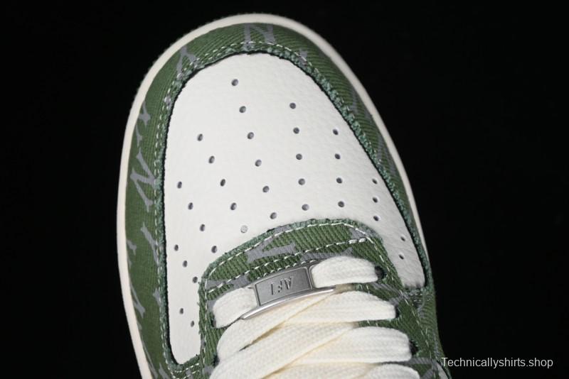 Nike Air Force 1 '07 Low LV Collaboration - Lotus Green Casual Sneakers - HD1968-029