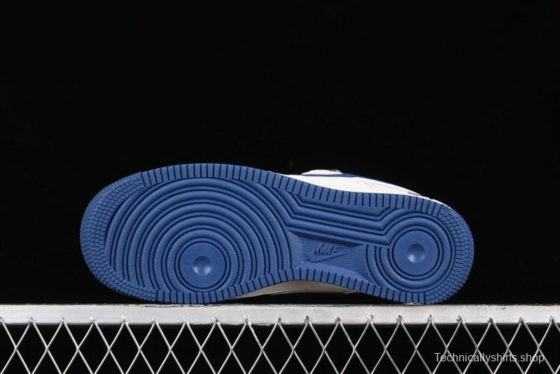 Nike Air Force 1 '07 Low Gucci Collaboration - Light Blue Linen Low-Top Casual Sneakers - XZ3398-788