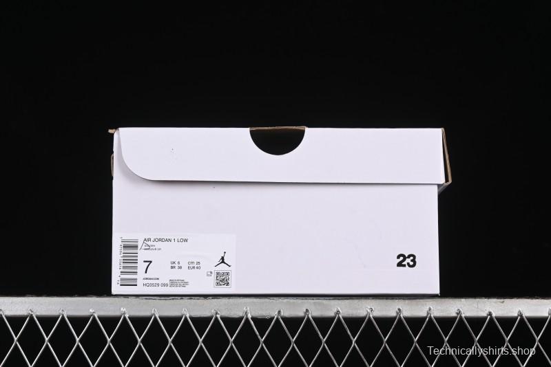 Nike Air Jordan 1 Low Retro Basketball Shoes Platinum - HQ3529-099