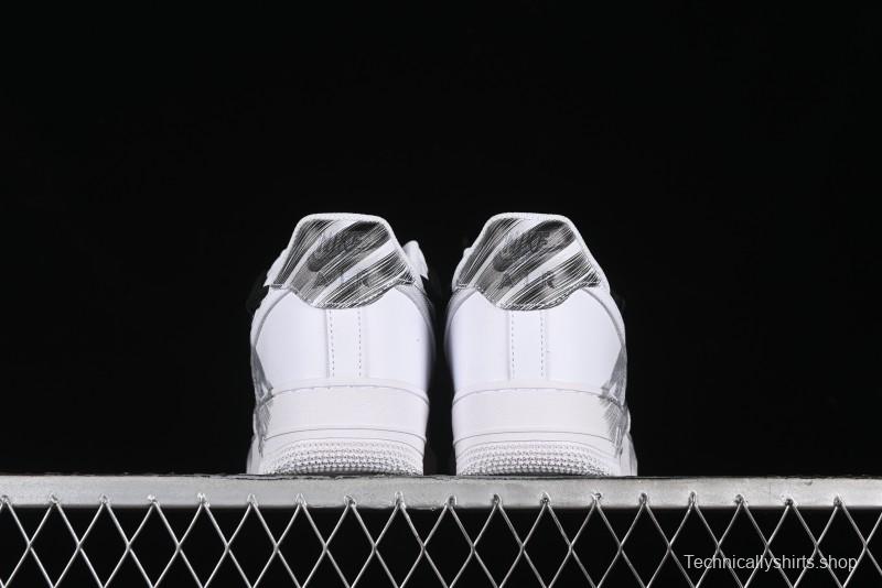 Nike Air Force 1 '07 Low Storm Graffiti Low-Top Casual Sneakers - DD2024-010