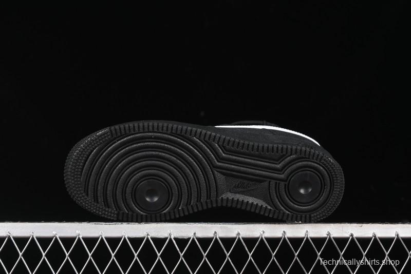 Nike Air Force 1 '07 Low White Black Starry Full Diamond Lace-Up Low-Top Casual Sneakers - ZH0316-032