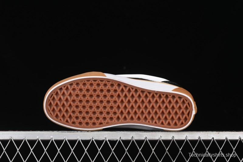 Vans Knu Skool Low Top Retro Casual Vulcanized Skate Shoes with Chunky Tongue - VN0009QCCJI