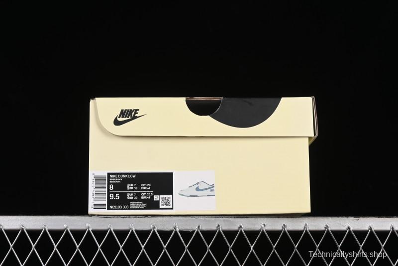 Nike SB Dunk Low NYC Collaboration Dark Blue Low-Top Casual Skateboarding Shoes - NC2103-303