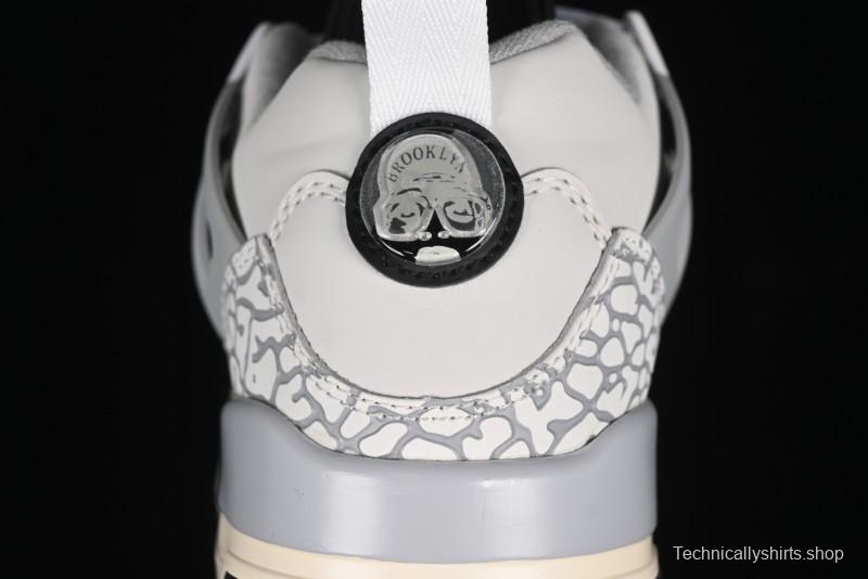 Nike Jordan Spizike Low AJ Hybrid Elements All Black Crackle Casual Sneakers - HQ1191-011