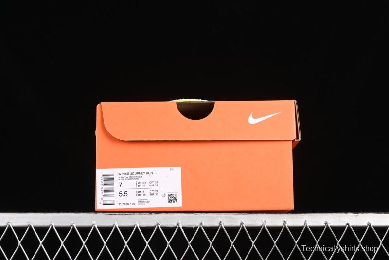 Nike Journey Run 2024 Low-Top Casual Running Shoes with Shock Absorption Slip-Resistant and Durable Design - FJ7765-100