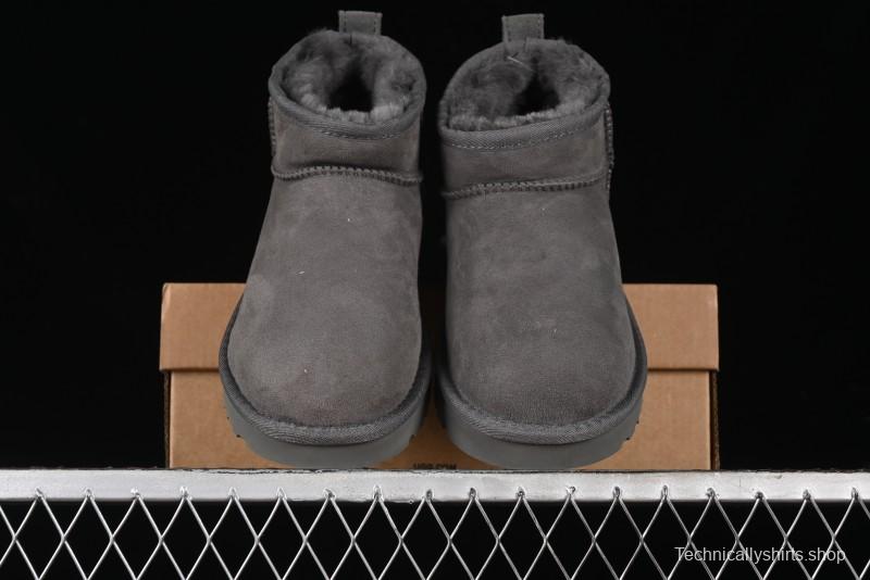 UGG Classic Ultra Mini Short Boots with Genuine Australian Shearling and TREADLITE Outsole - 1116109