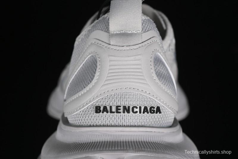 Balenciaga Circuit Lightweight Distressed Print Round-Toe Fashion Casual Shoes - WFLGY1010