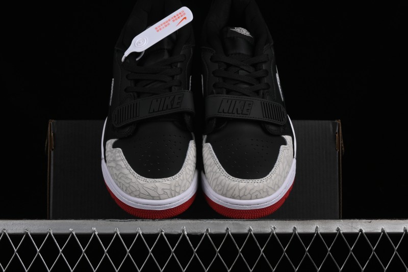 Nike Air Jordan Legacy 312 Low AJ312 Basketball Shoes with Velcro Strap - FQ7827-006