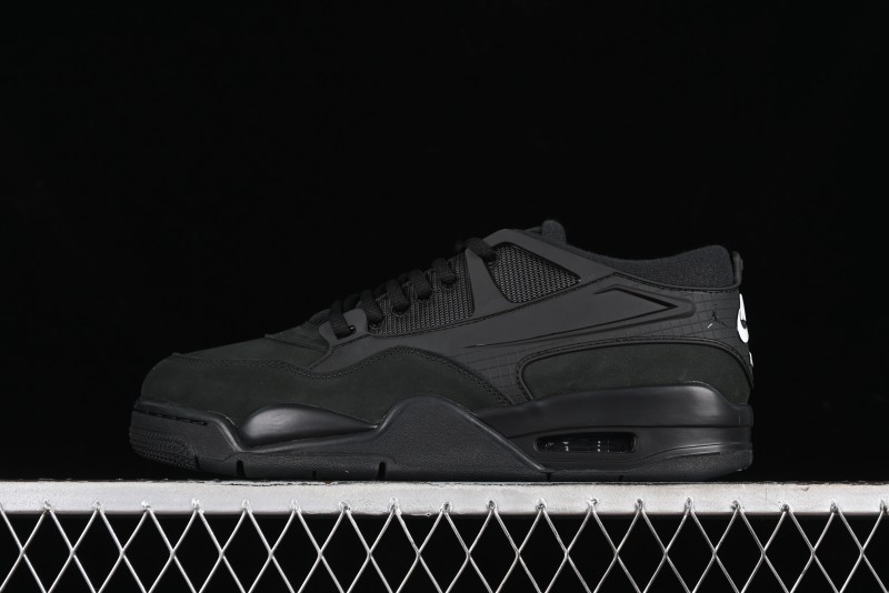 Nike Air Jordan 4 Remastered Sneakers with Suede and Textile Upper - FQ7939-004