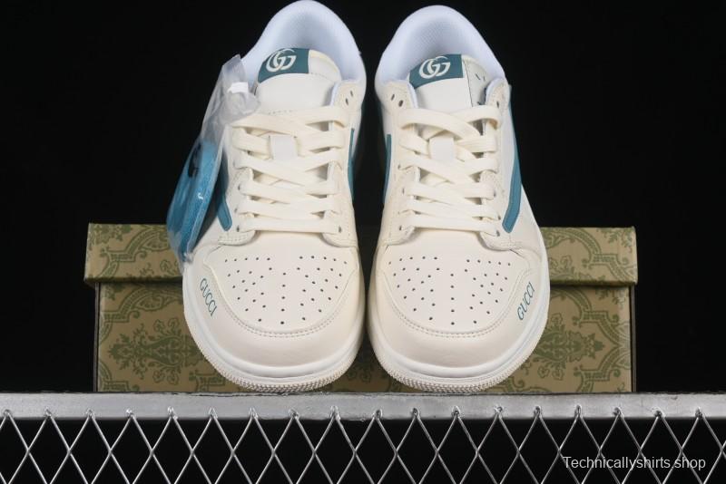 Nike Travis Scott x Fragment Design x Air Jordan 1 Low OG SP AJ1 Retro Sneakers - LJ5188-022