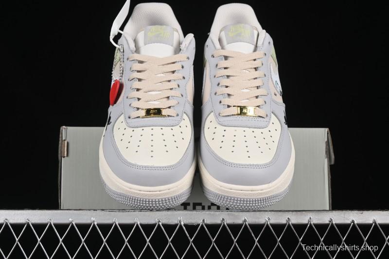 Nike Air Force 1'07 Low "Three Blade Flow" One Piece Series - Zoro's Santoryu Casual Sneakers - CJ0304-510