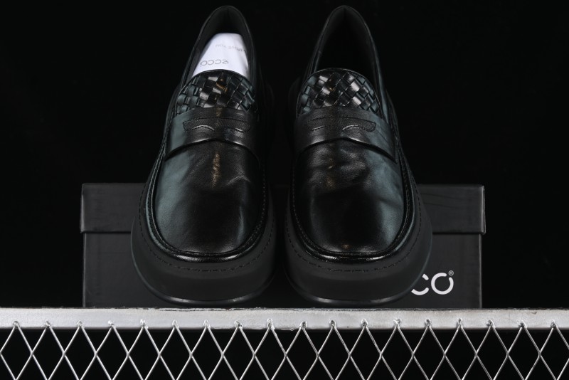 ECCO London Series 2024 New Leather Business Driving Loafers - 63663701001