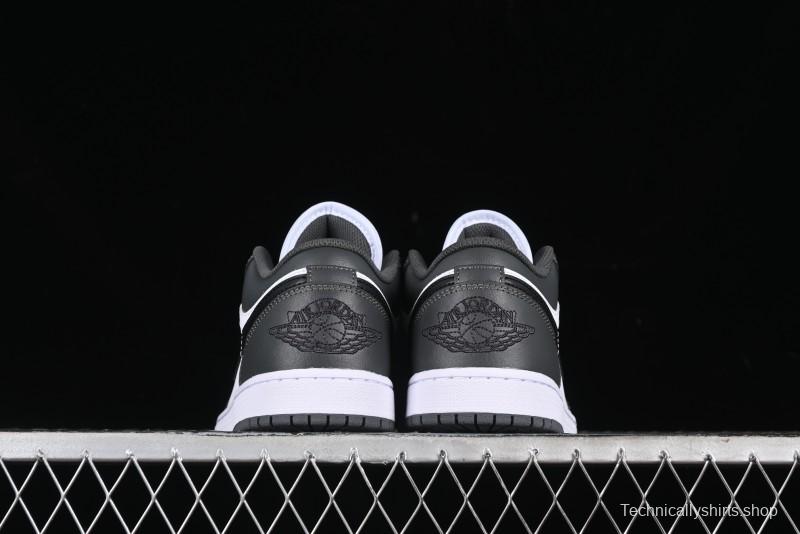 Nike Air Jordan 1 Low Iron Grey Casual Sneakers - 553558-152