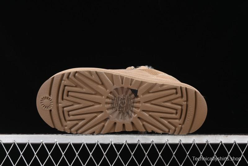 UGG Classic Ultra Mini Melange Low-Top Casual Shoes with Dual-Color Flat Laces - 1144032