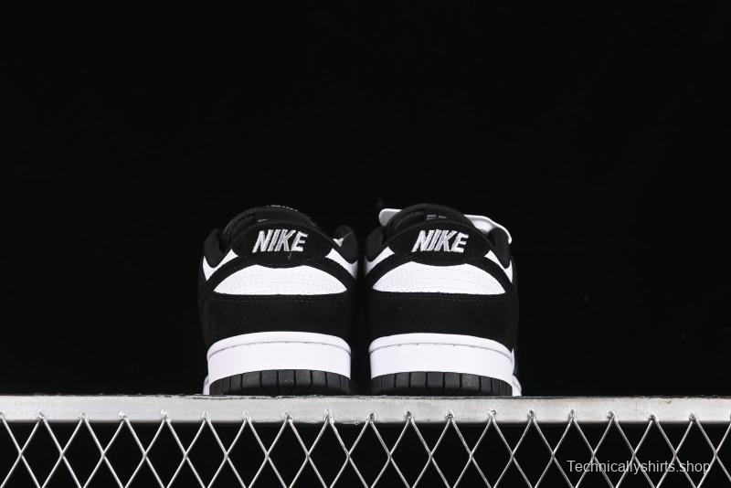 Nike Dunk Low Suede Panda Casual Sneakers - FQ8249-100