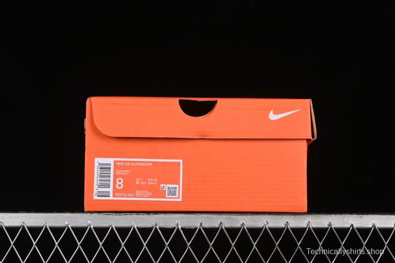 Nike Air Alphazoom Lightweight Breathable Running Shoes with Cushioning Technology - FD2722-003