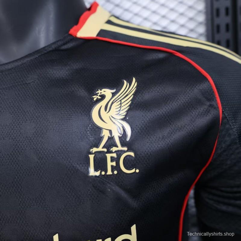Player Version 25/26 Liverpool Third Black Jersey