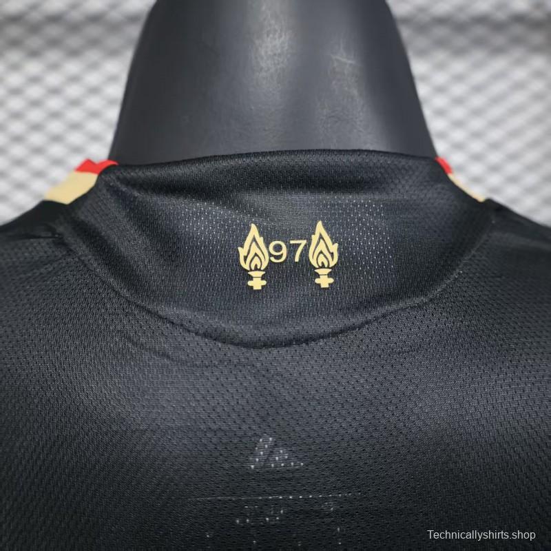 Player Version 25/26 Liverpool Third Black Jersey