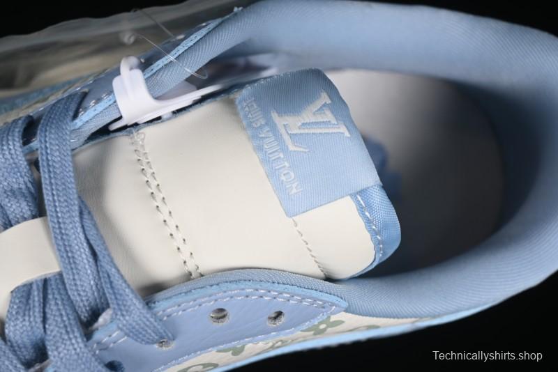 Nike Travis Scott x Fragment Design x Air Jordan 1 Low OG SP AJ1 University Blue - LX1988-104