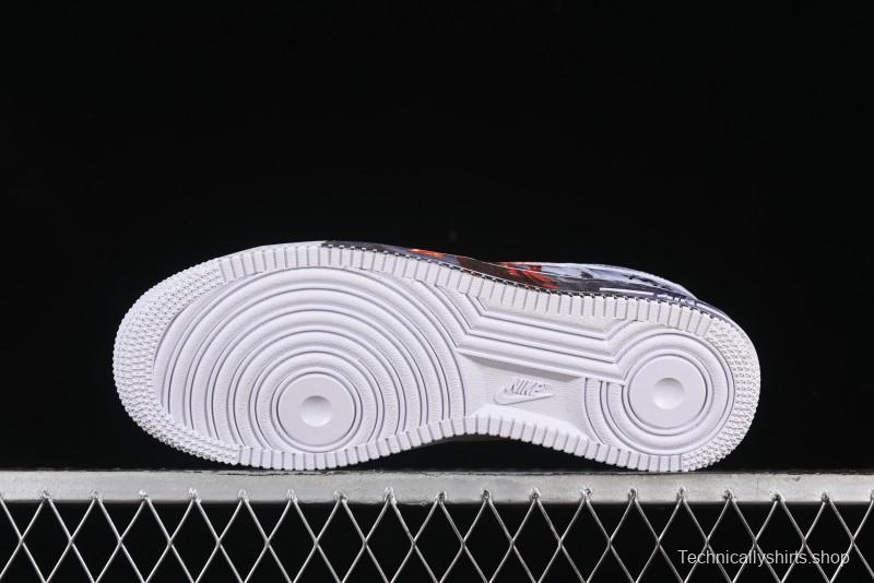 Nike Air Force 1 '07 Low Black Myth Wukong Themed Casual Sneakers - 315122-111