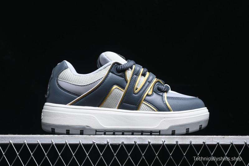 New York Yankees MLB Chunky Liner Wide Inning Thick Sole Casual Shoes - 3ASXCLB4N50GRS