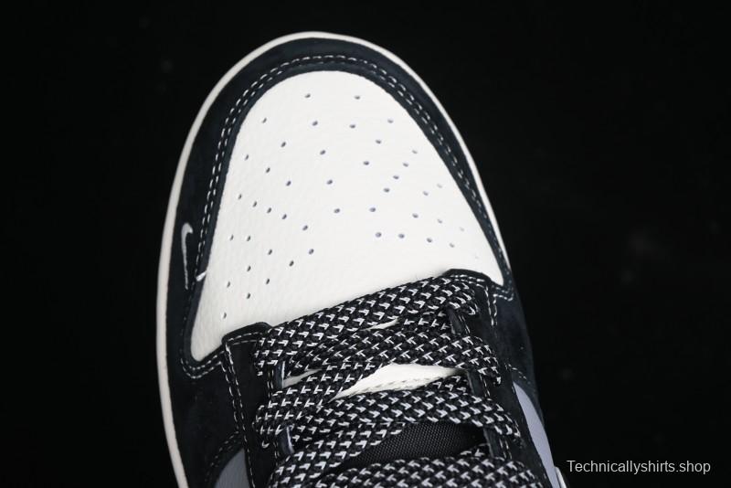 Nike SB Dunk Low The North Face Collaboration - EDG Print Anniversary Customized Low-Top Casual Sneakers - XS1086-005