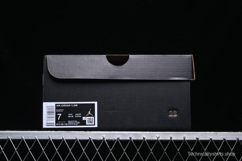 Nike Air Jordan 1 Low Panda Casual Sneakers HF3188-106