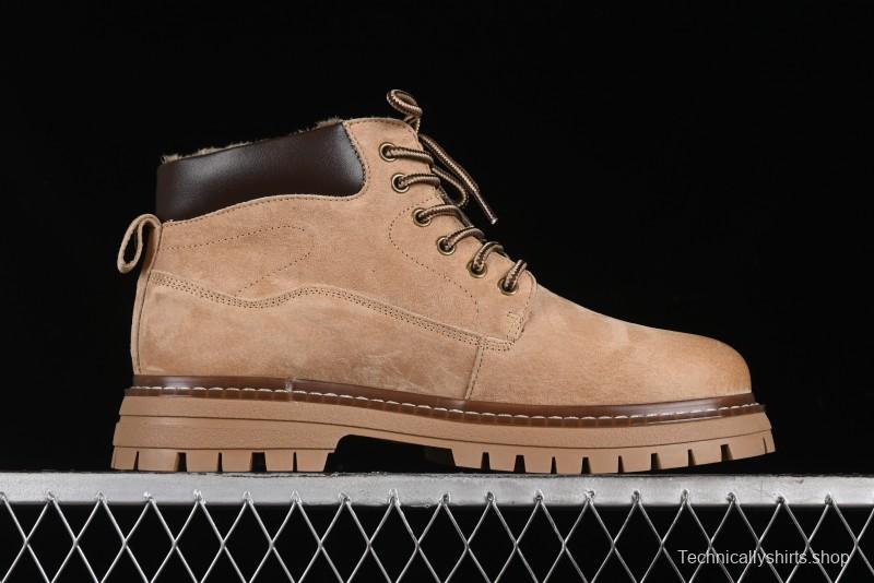 Timberland Outdoor Insulated Mid-Top Casual Tan Boots - TB10069-1BEIGE