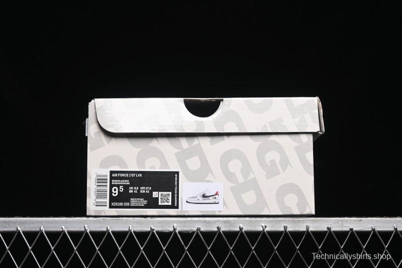Nike Air Force 1 '07 Low The North Face Collaboration - Beige Black Red Sole Low-Top Casual Sneakers - XZ6188-309