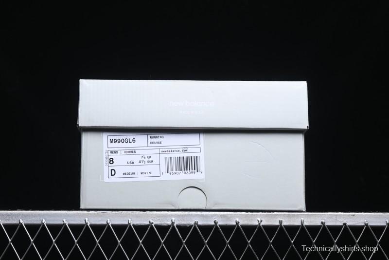 New Balance Made in USA M990 Classic Retro Running Shoes - M990GL6