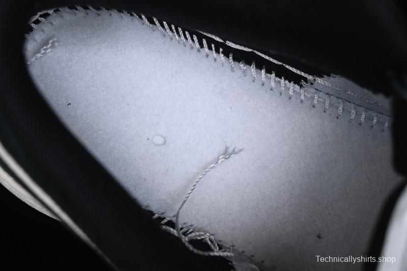 Nike Air Jordan 1 Low AJ1 Supreme Collaboration - Black White Two-Tone Retro Basketball Shoes - SJ9950-021