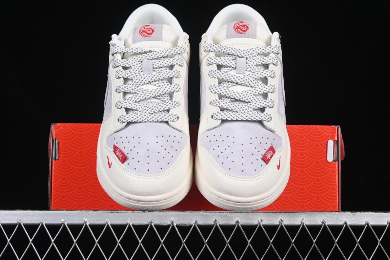 Nike SB Dunk Low Stussy Collaboration Anniversary Custom Low-Top Casual Sneakers - FC1688-206