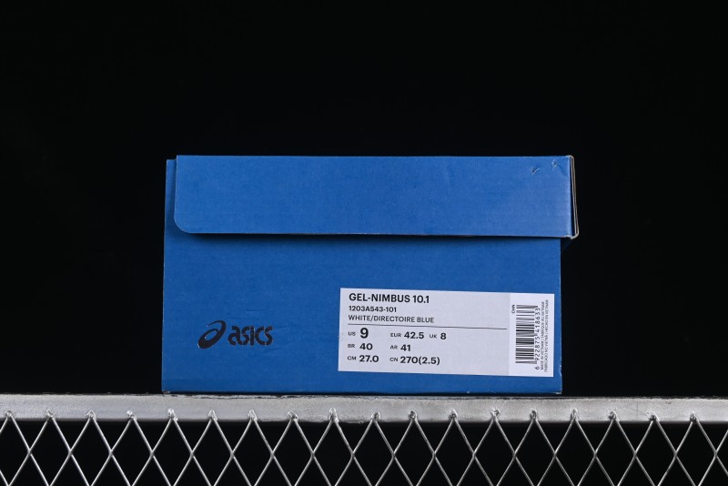 Asics Gel-Nimbus 10.1 Retro Breathable Casual Shoes with Cushioning for Men - 1203A543-101