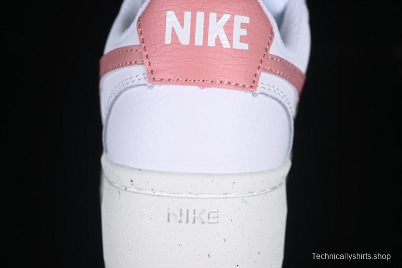 Nike Court Vision Alta Low-Top Casual Sneakers with Thick Sole - DZ5394-102