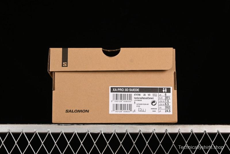 Salomon XA PRO 3D Suede Outdoor Trail Running Shoes with SENSIFIT and 3D ADVANCED CHASSIS - 474786-25