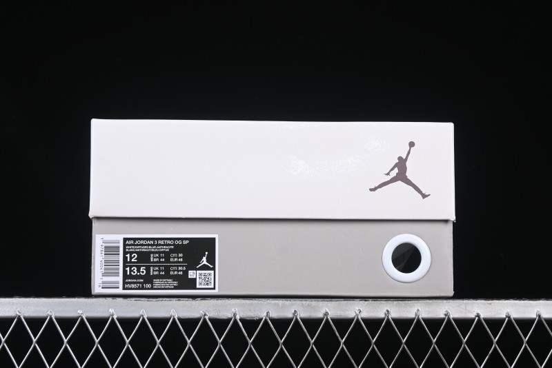 Nike Air Jordan 3 Retro OG SP "Diffused Blue" Basketball Shoes - HV8571-100