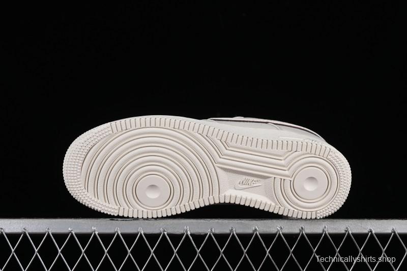 Nike Air Force 1 '07 Low Classic Burgundy Mini Swoosh Starry Sky Low-Top Casual Sneakers - MJ0319-025