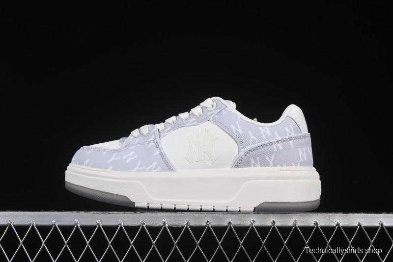 New York Yankees Chunky Liner Mid Denim Monogram Sandals with Thick Sole - 3ASXS015N50GRS